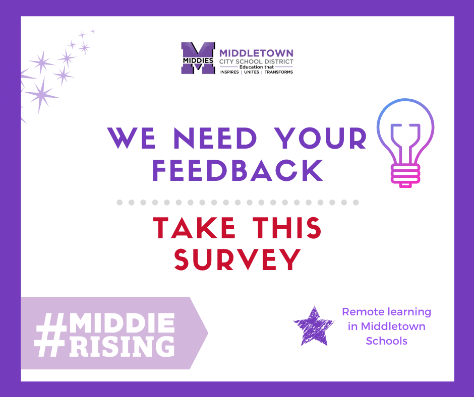 We Need Your Feedback Take This Survey poster